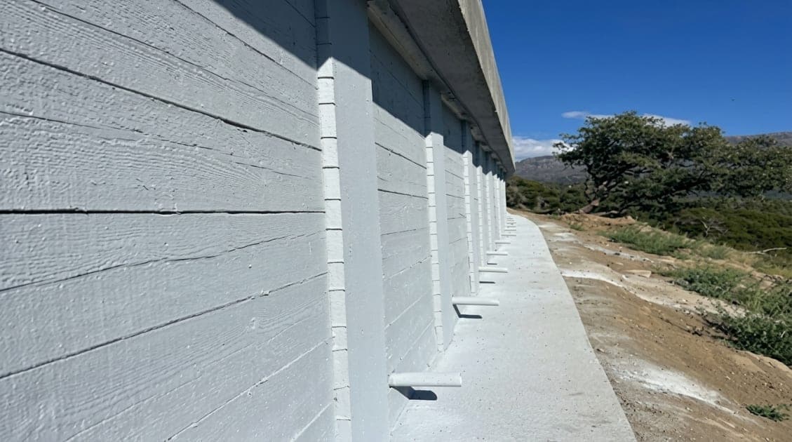 Fire-Hardening a 3,000-Square-Foot Timber-Lagging Wall During a Salinas Bridge Repair