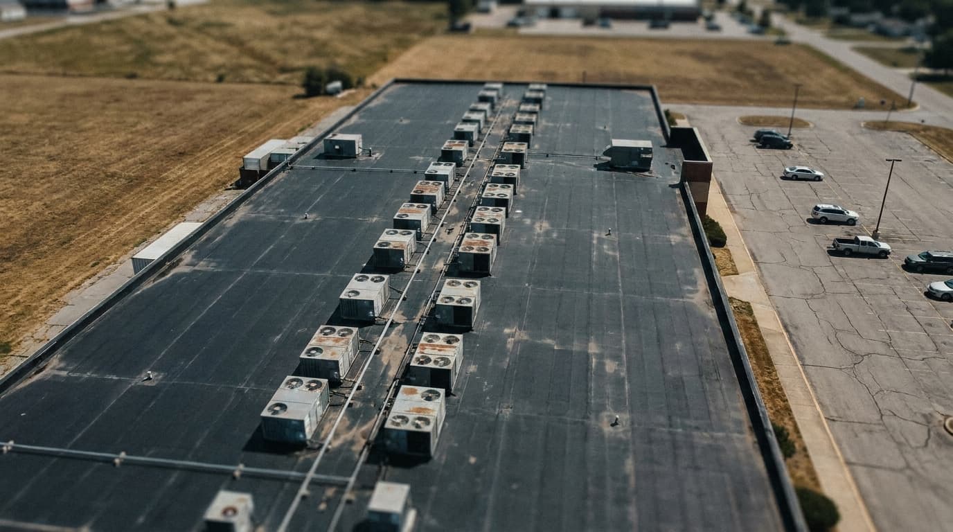 What a Multi-Day Heat Wave Does to a Commercial Roof's Cooling Load