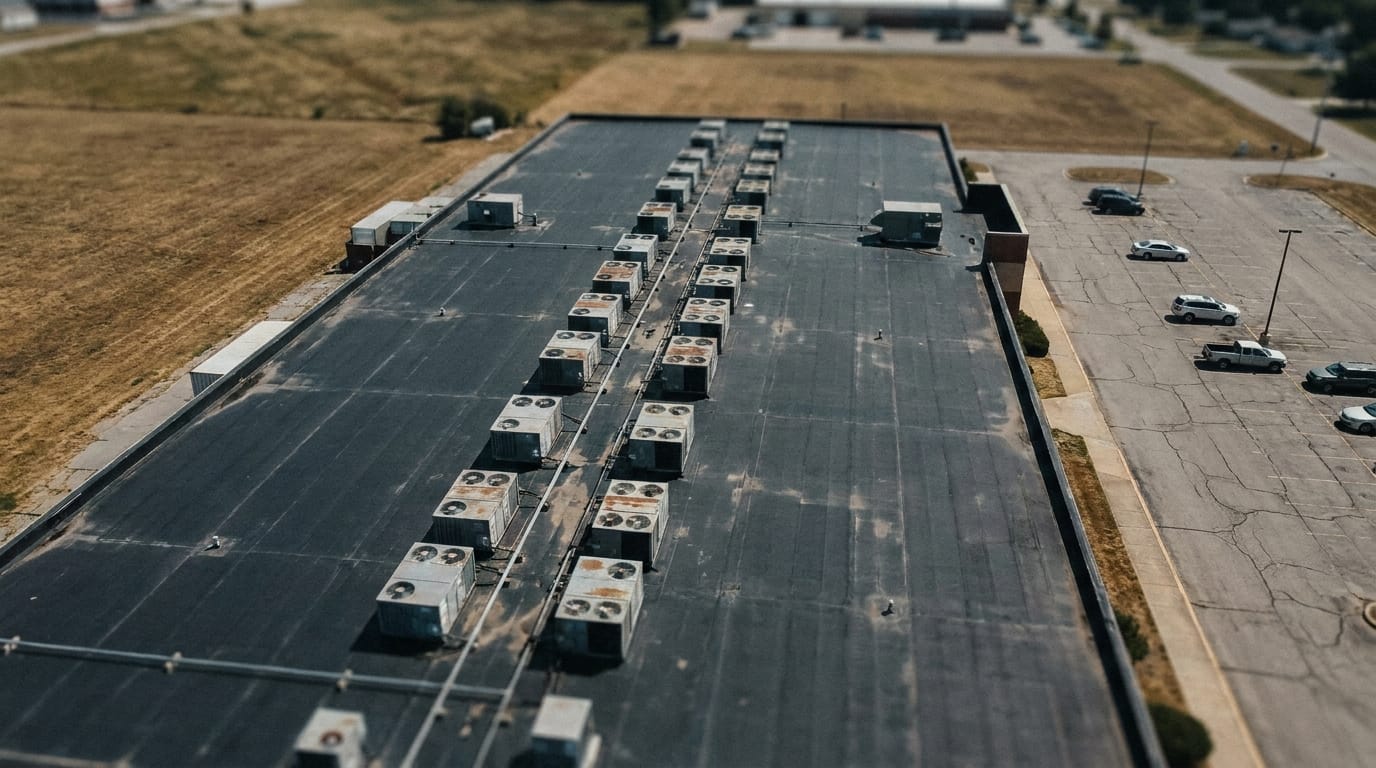 What a Multi-Day Heat Wave Does to a Commercial Roof's Cooling Load