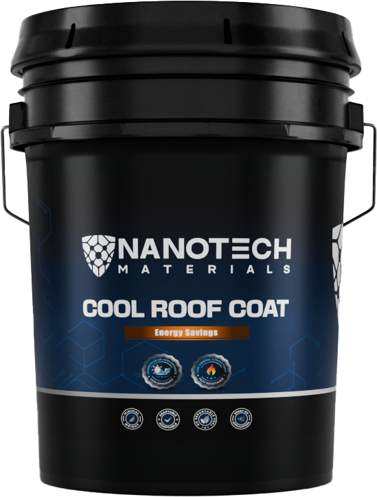 NanoTech Materials' Cool Roof Coat bucket